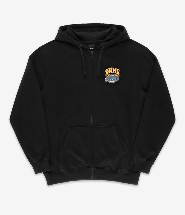 Vans Hot Rod Zip-Sweatshirt avec capuchon (black)