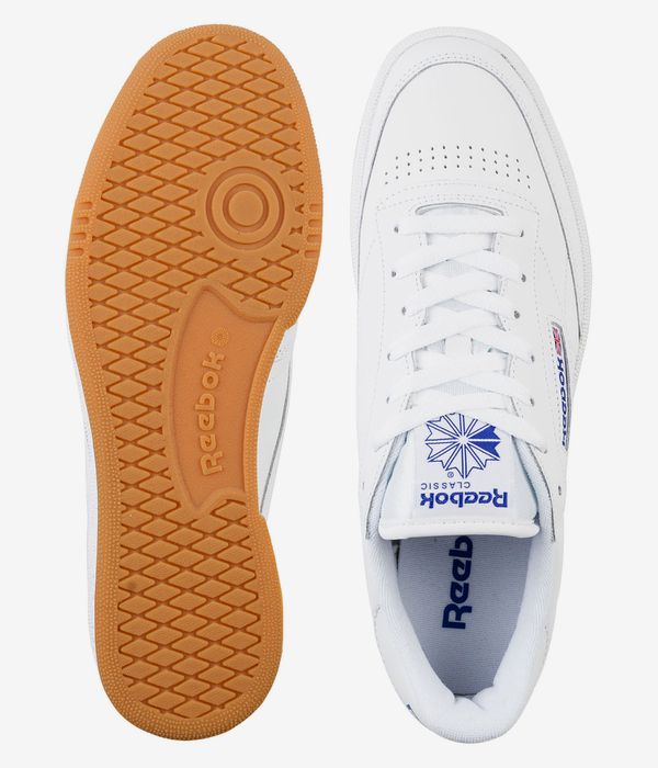 Club C 85 Shoes - White / Royal / Gum