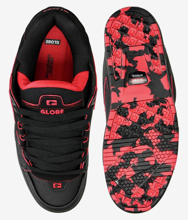 Globe Sabre Schoen (black red mosaic)