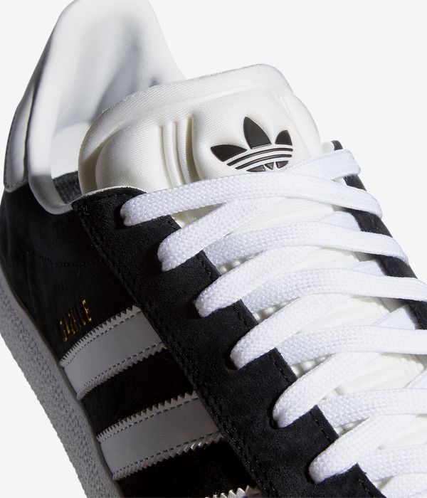 adidas Skateboarding Gazelle ADV Shoes (core black white gold melange)
