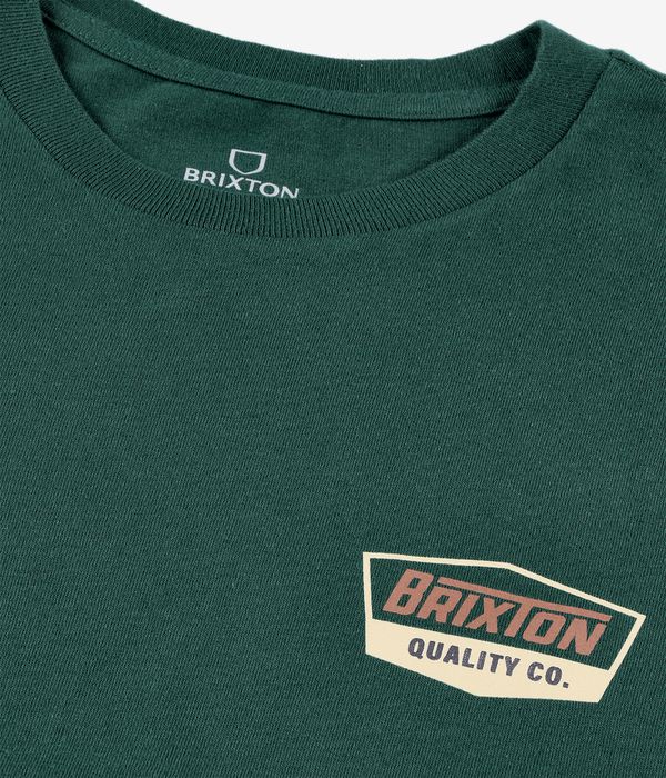Brixton Regal T-Shirt (deep emerald rust sand)