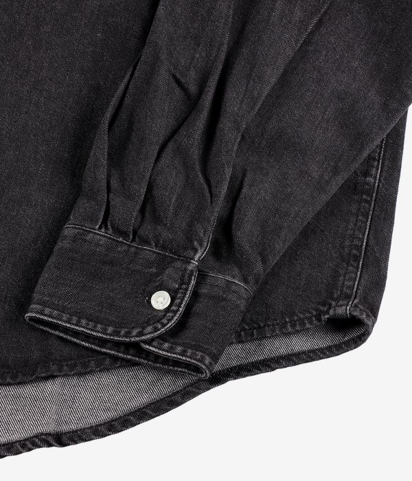 Carhartt WIP Lucas Camisa (black stone washed)