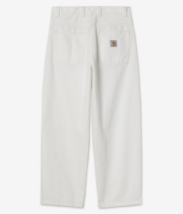 Carhartt WIP Brandon Pant Cotton Smith Jeans (white rinsed)