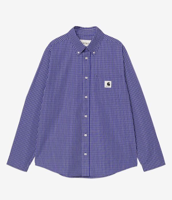 Carhartt WIP W' Groff Shirt women (check blue)