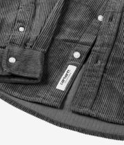 Carhartt WIP Madison Corduroy Camisa (graphite graphite)
