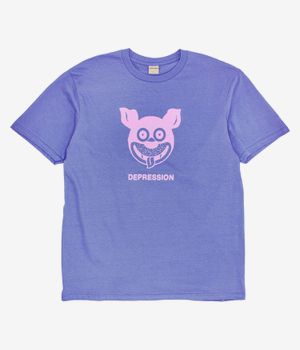 Fucking Awesome Depression T-Shirty (violet)