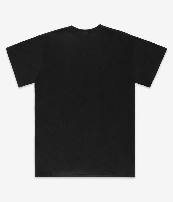 Thrasher Double Flame Neon T-Shirt (black)
