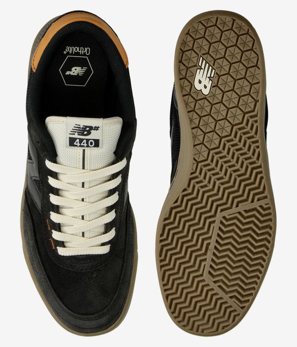 New Balance Numeric 440 V2 Wide 2E Zapatilla (black)