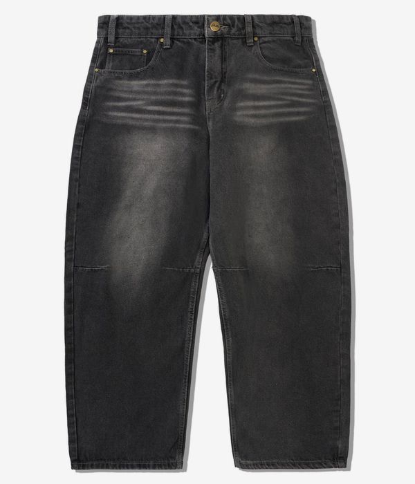 Butter Goods Wide Cut Denim Jeans (washed black)