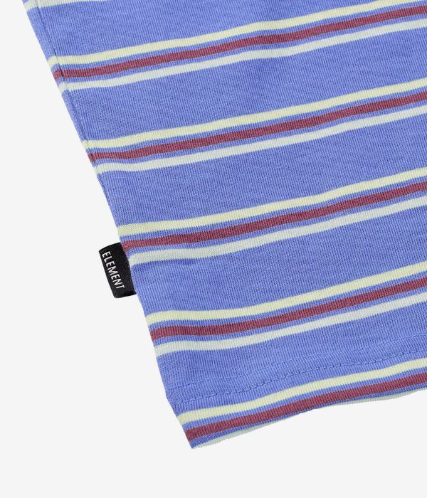Element Icon Embroidery T-Shirt (washed stripes riviera)