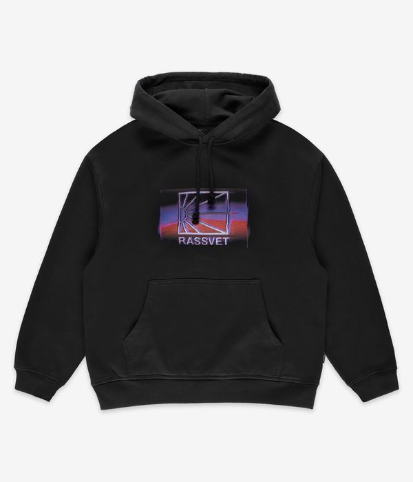 RASSVET | PACCBET Glitch Knit Hoodie (black)