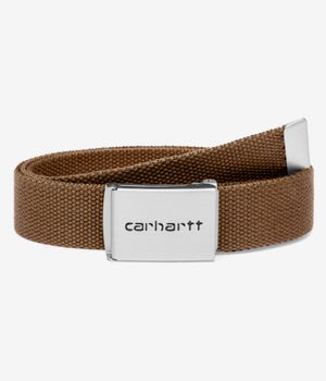 Carhartt WIP Clip Chrome Cinturón (hamilton brown)