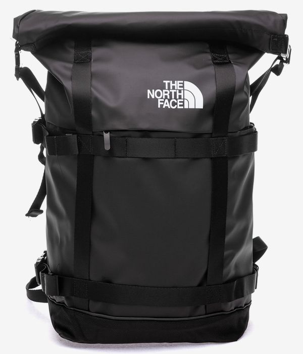 online North Face Commuter Rolltop Mochila 20L (tnf black tnf black) | skatedeluxe