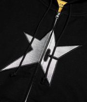 Carpet Company C-Star Zip-Sweatshirt avec capuchon (black)