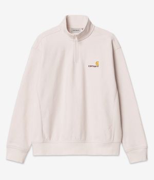 Carhartt WIP American Script Half Zip Sweatshirt (natural)