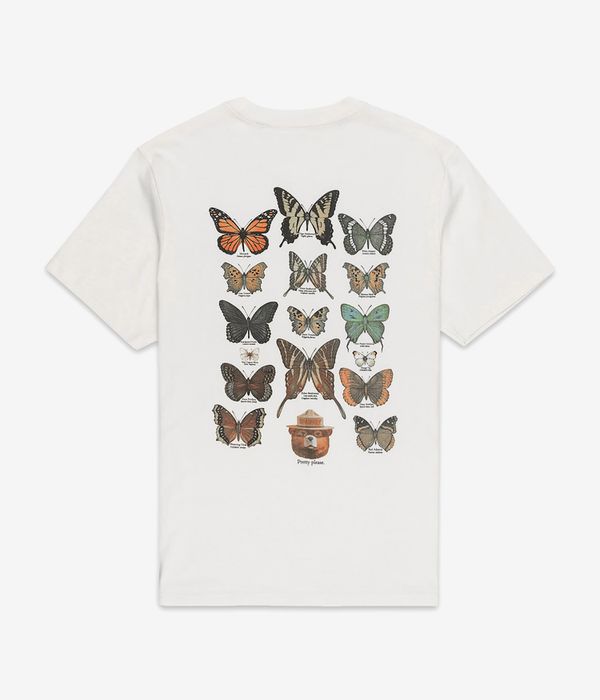 Element x Smokey Bear Butterflies T-Shirty (egret)