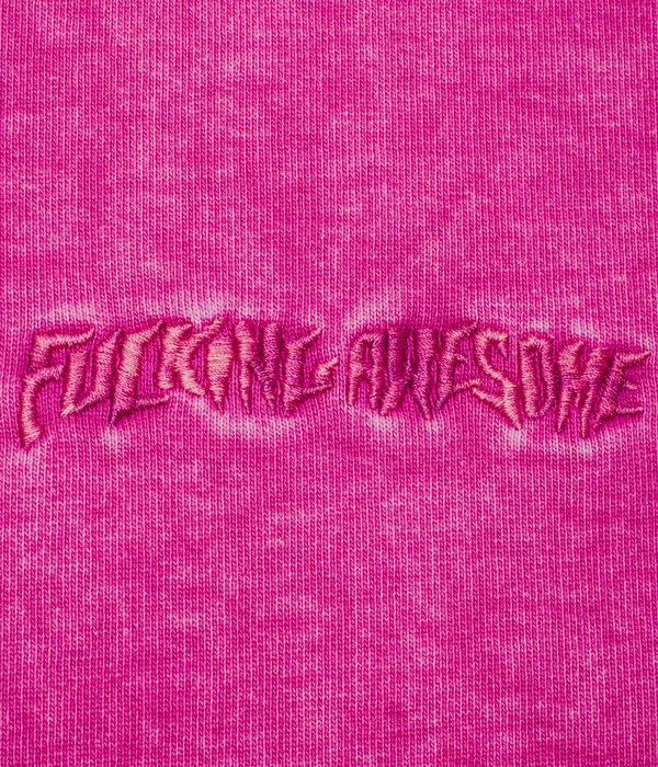 Fucking Awesome Little Stamp Snow Wash Sweater (magenta)