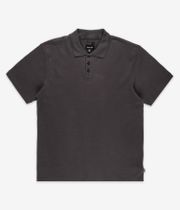 Brixton Waffle Polo-Shirt (washed black)