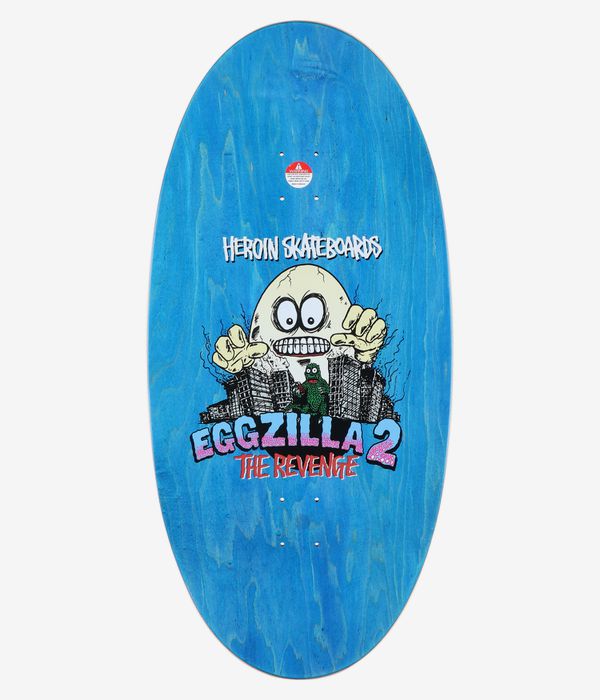 Heroin Skateboards Eggzilla 2 14.25" Planche de skateboard (beige)