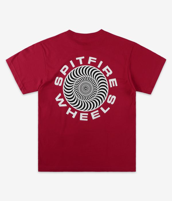 Spitfire Classic '87 Swirl Fill T-Shirt (red white)