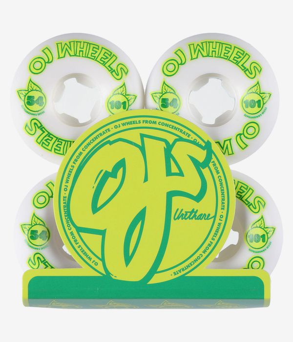 OJ From Concentrate II Hardline Rollen (white green) 54mm 101A 4er Pack