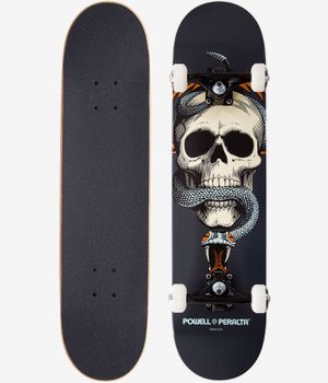 Powell-Peralta Skull & Snake 7.625" Complete-Skateboard (grey)