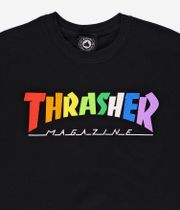 Thrasher Rainbow Mag T-Shirt (black)