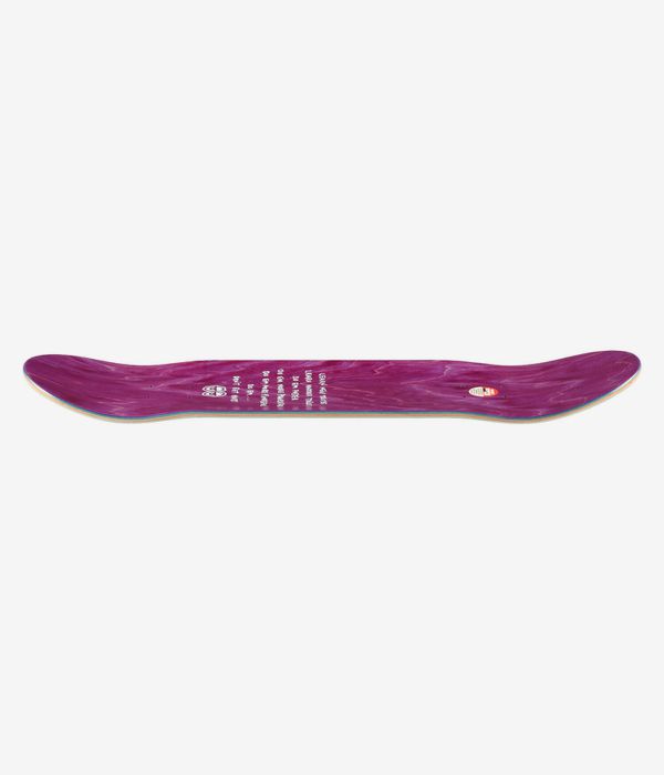 Krooked Una Lightning Clover 8.28" Skateboard Deck (white)