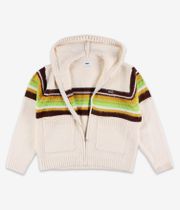 Obey Myers Zip-Sweatshirt avec capuchon (unbleached multi)