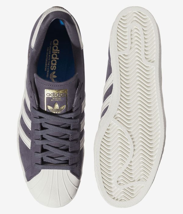 adidas Skateboarding Superstar 80 ADV Schoen (aurora onix chalk white off whit)