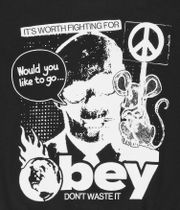 Obey Don't Waste It Sweatshirt (black)