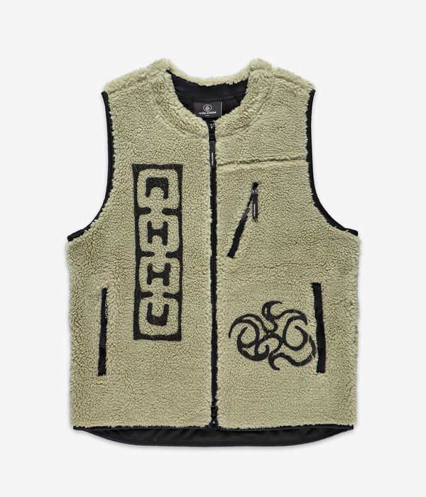 Volcom Featured Artist Zephyr Archstone Vest (green tea)