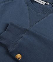 Carhartt WIP Chase Sweatshirt (dusky blue gold)