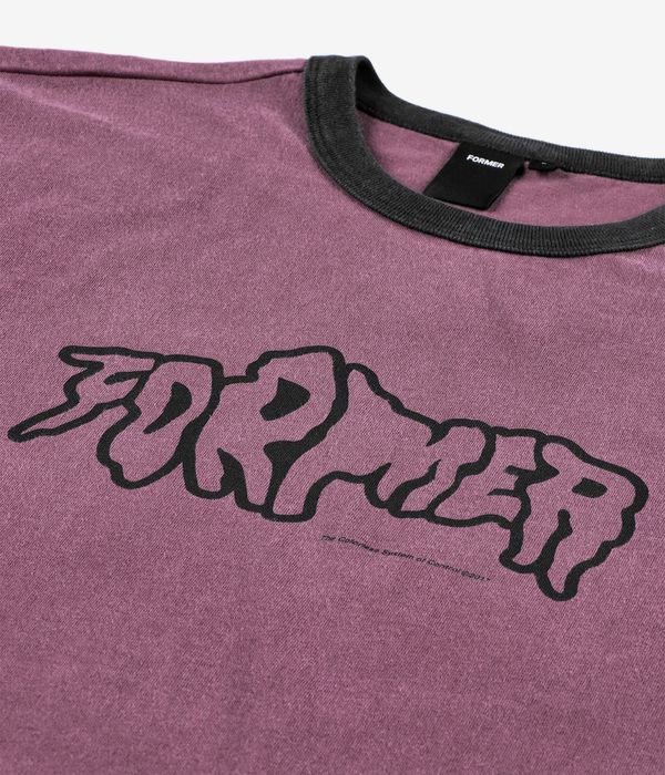 Former Vanish Ringer T-Shirt (plum)