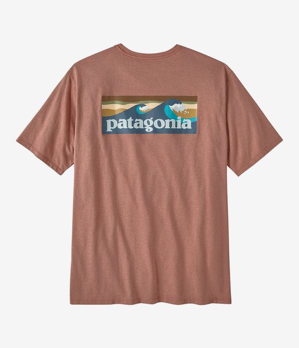 Patagonia Boardshort Logo Pocket Responsibili T-Shirty (sienna clay)