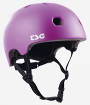 TSG Meta-Solid-Colors Kask (satin purple magic)