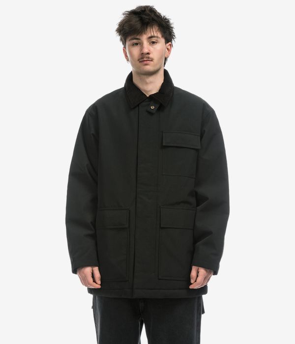 Carhartt WIP Clarton Coat Jacket (black black)