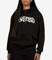 Wasted Paris Undead Felpa Hoodie con zip (black)