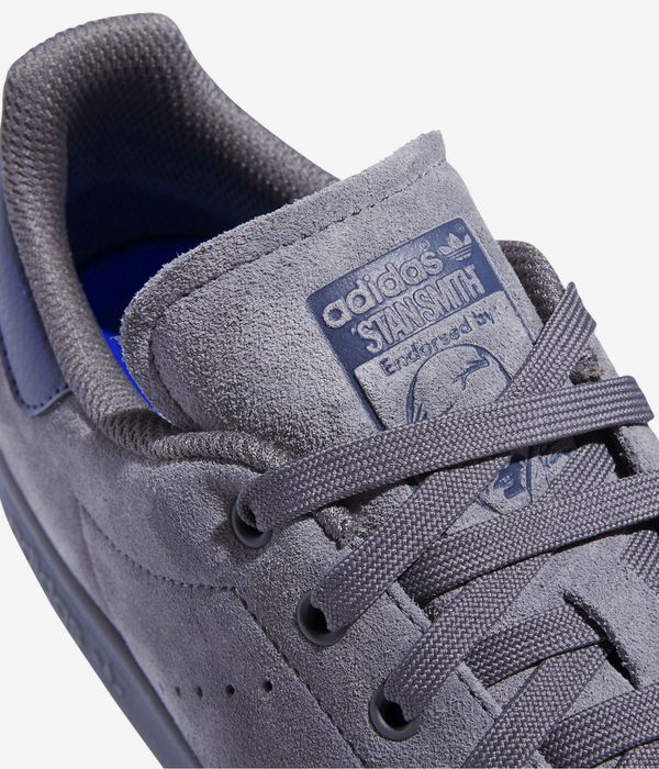 Shop adidas Skateboarding Stan Smith ADV Shoes grey night indigo cellegiate ora online skatedeluxe
