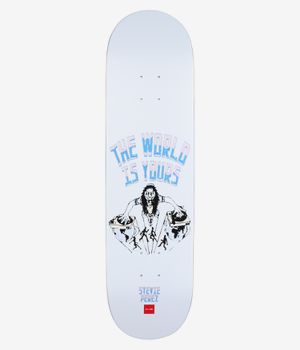 Chocolate Perez World Is Yours 8.4" Skateboard Deck (white)