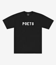POETS OG Poets Flocked Camiseta (black white)