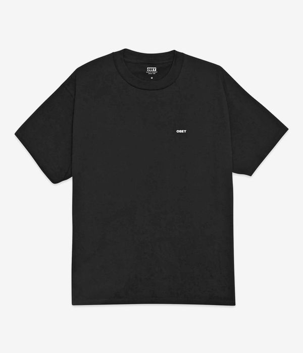 Obey Quarter Icon T-Shirt (black)