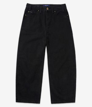 Butter Goods Wide Cut Denim Jeans (flat black)