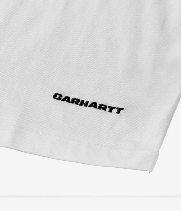 Carhartt WIP Link Script Organic T-Shirty (white black)