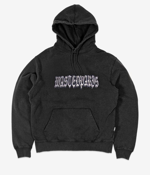 Wasted Paris Run Hoodie (faded black)