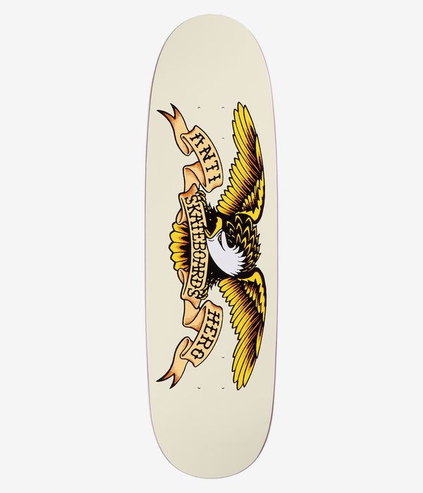 Anti Hero Team Shaped Eagle Huffer 9.18" Skateboard Deck (cream)