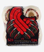 Powell-Peralta Dragons V5 Symmetrical Narrow Ride Kółka (offwhite) 52 mm 93A czteropak