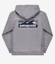 Patagonia Boardshort Logo Uprisal Hoodie (gravel heather)