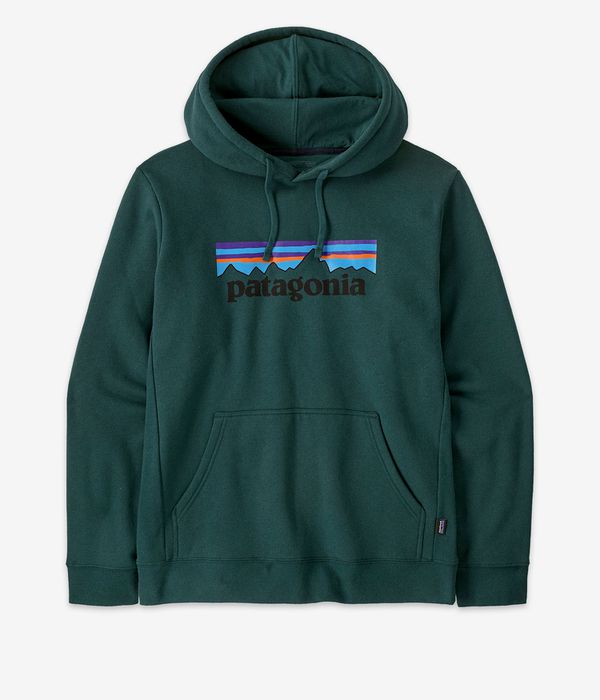 Patagonia P-6 Logo Uprisal Hoodie (cascade green)