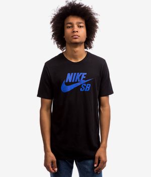 Nike SB Logo Camiseta (black hyper royal)